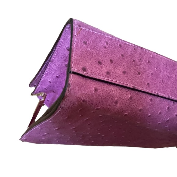 Coach 49850 Legacy Framed Ostrich Embossed Leather Large Clutch Wallet - Picture 12 of 12